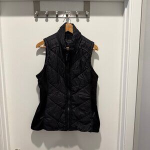 Fitted black puffy vest - Athleta - Size Large